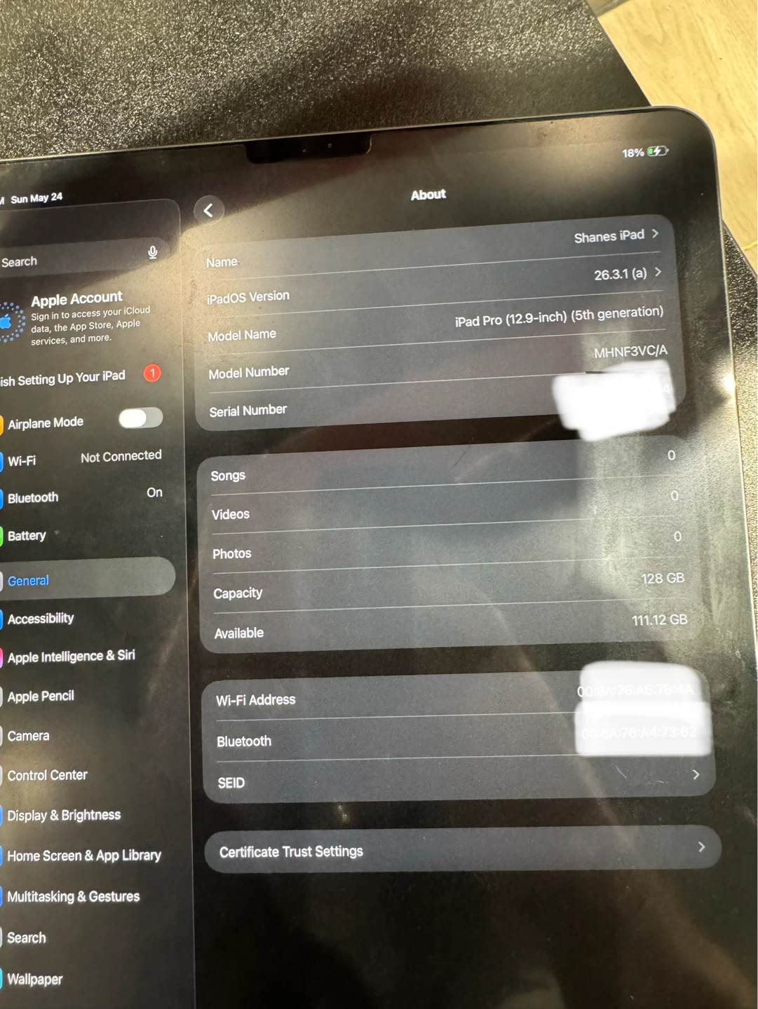 Apple iPad Pro (12.9-inch) 5th Gen 128 GB - photo 3