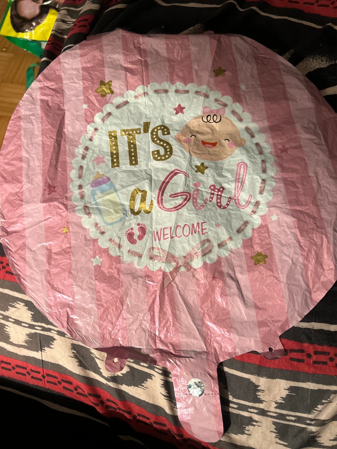 It's a Girl and Gender Reveal Balloon - photo 2