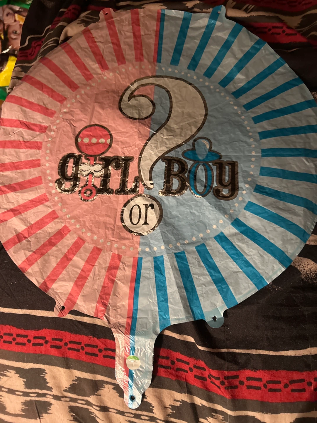 It's a Girl and Gender Reveal Balloon