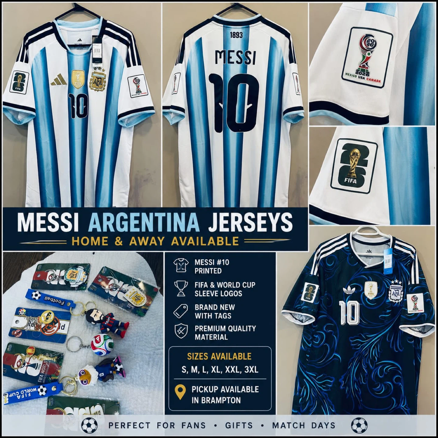 PREMIUM ARGENTINA JERSEY!! DEALS