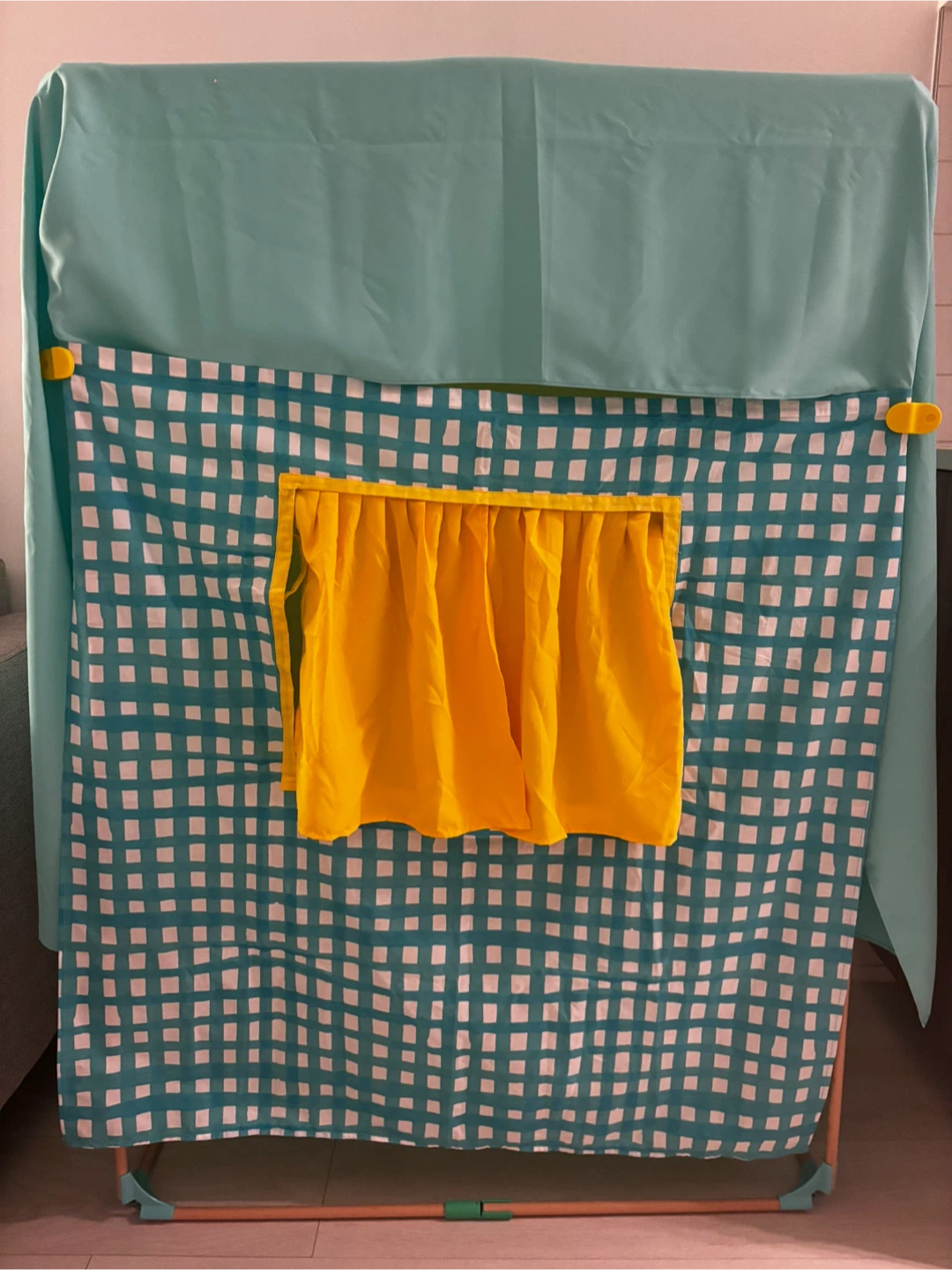 Lovevery Puppet Theater Fort and Puppets