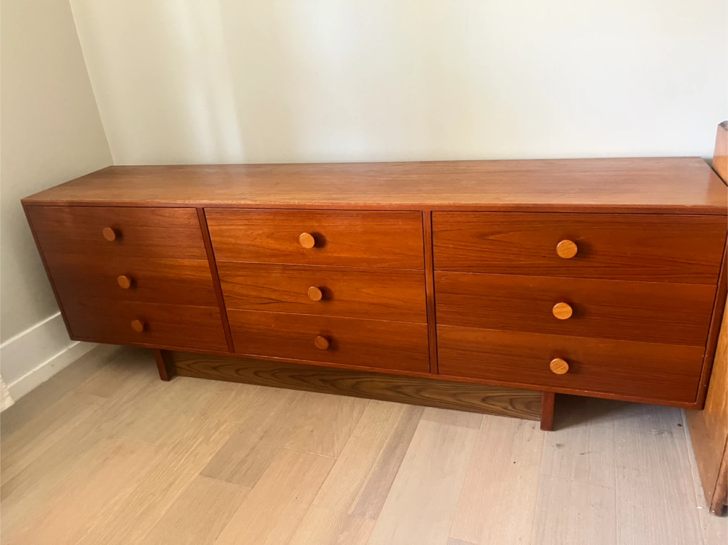 MCM lowboy dresser