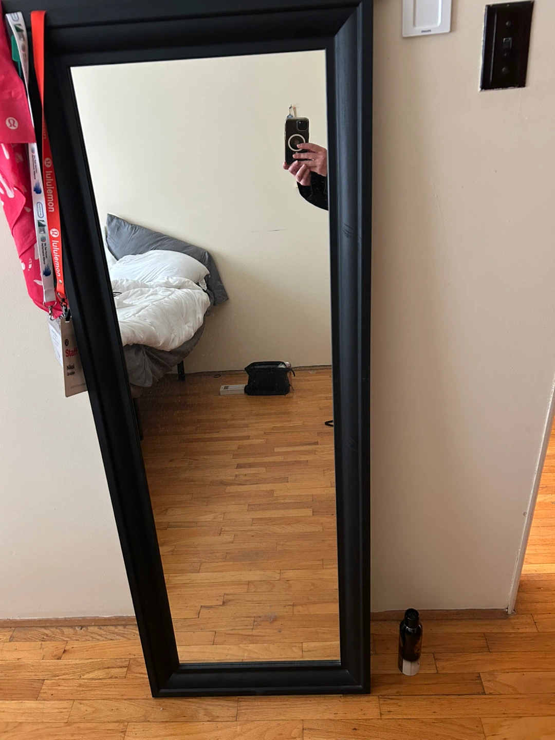 Black Framed Full Length Mirror