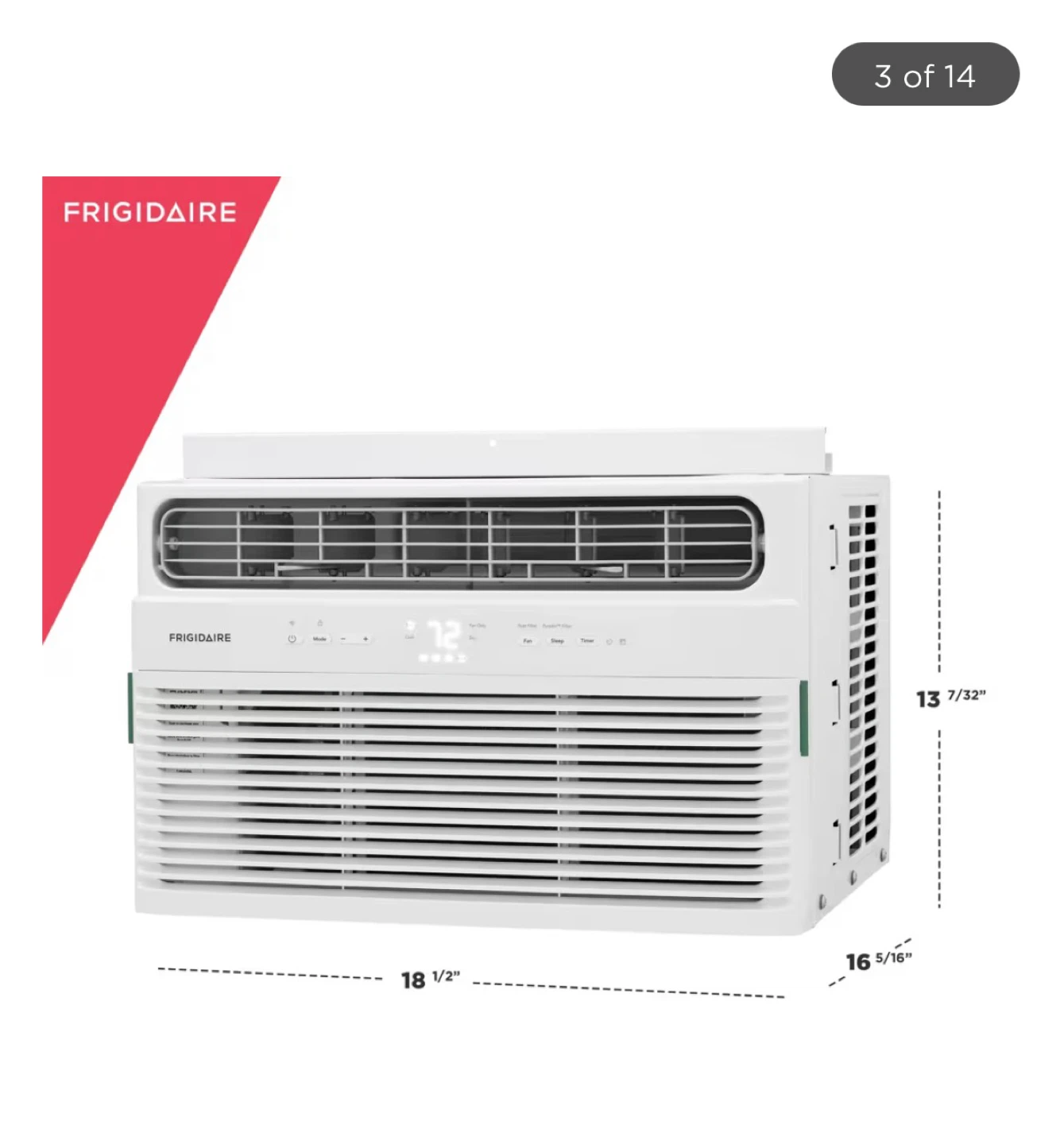 Frigidaire Window Air Conditioner 18 1/2" Wide - photo 3