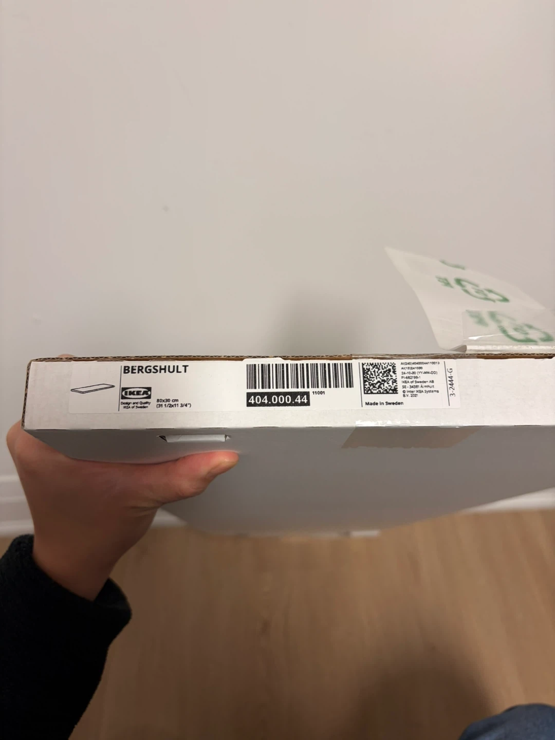 Ikea Bergshult Shelf and Pershult Brackets (Set only) - photo 2