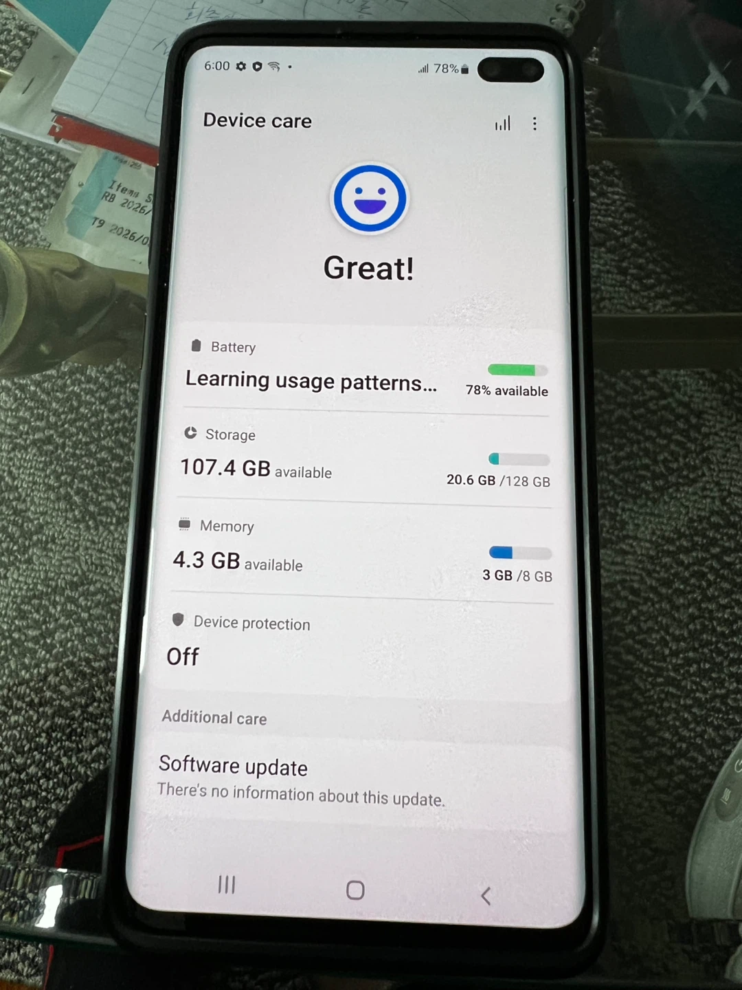 Samsung S10+ White 128GB - photo 4