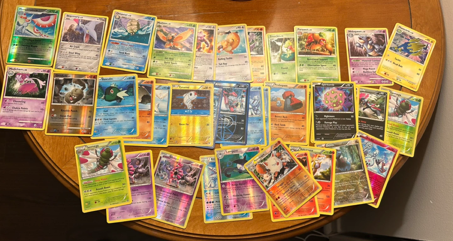 Assorted Pokémon Cards