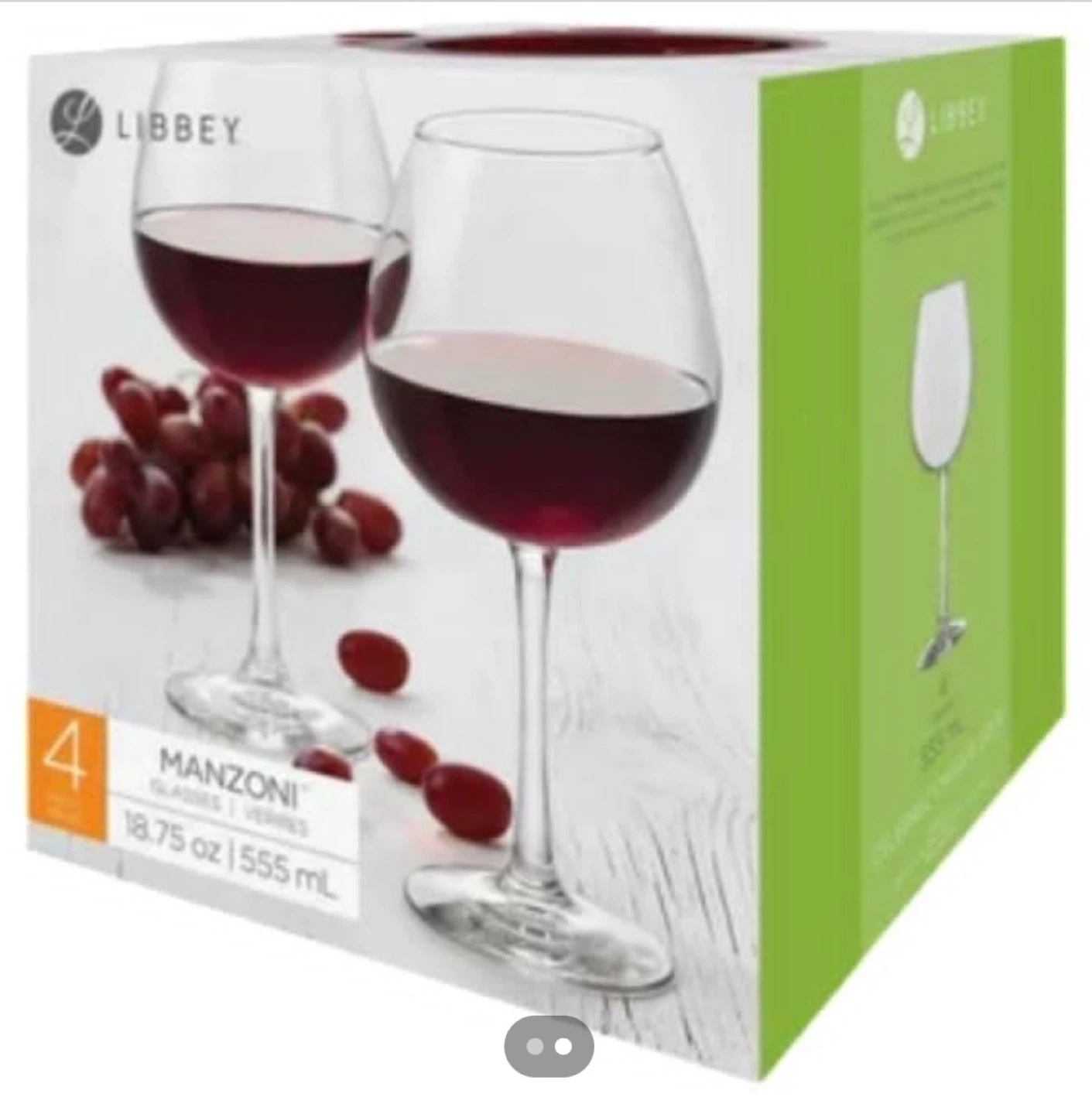 Libbey Manzoni Wine Glasses - Set of 4