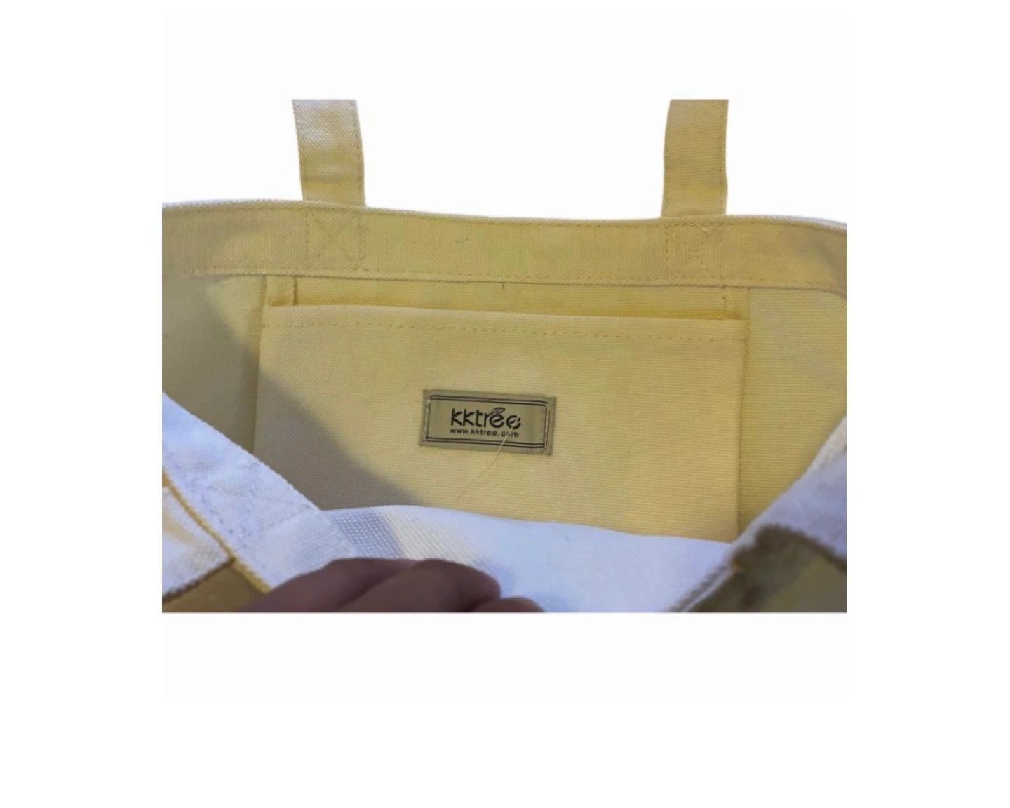 Kktree Graphic Print Canvas Tote Bag - photo 3