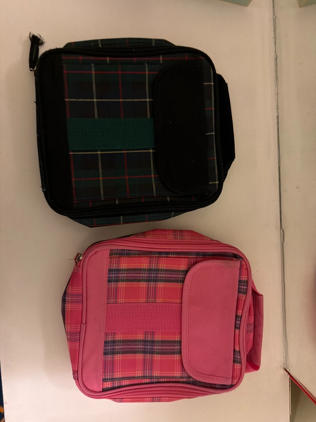 Joe Fresh - Two Plaid Lunch Bags