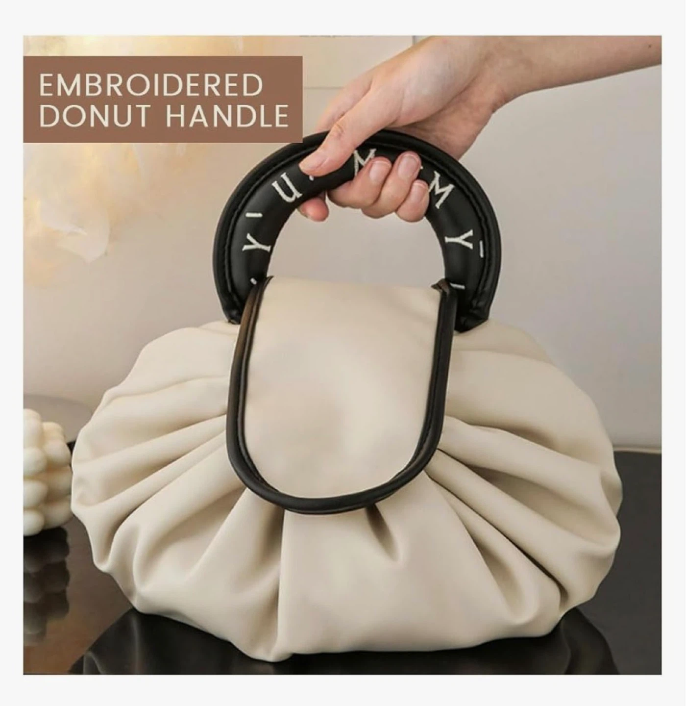 YUMMY Makeup Bag - Large Capacity Drawstring Travel Pouch - photo 5