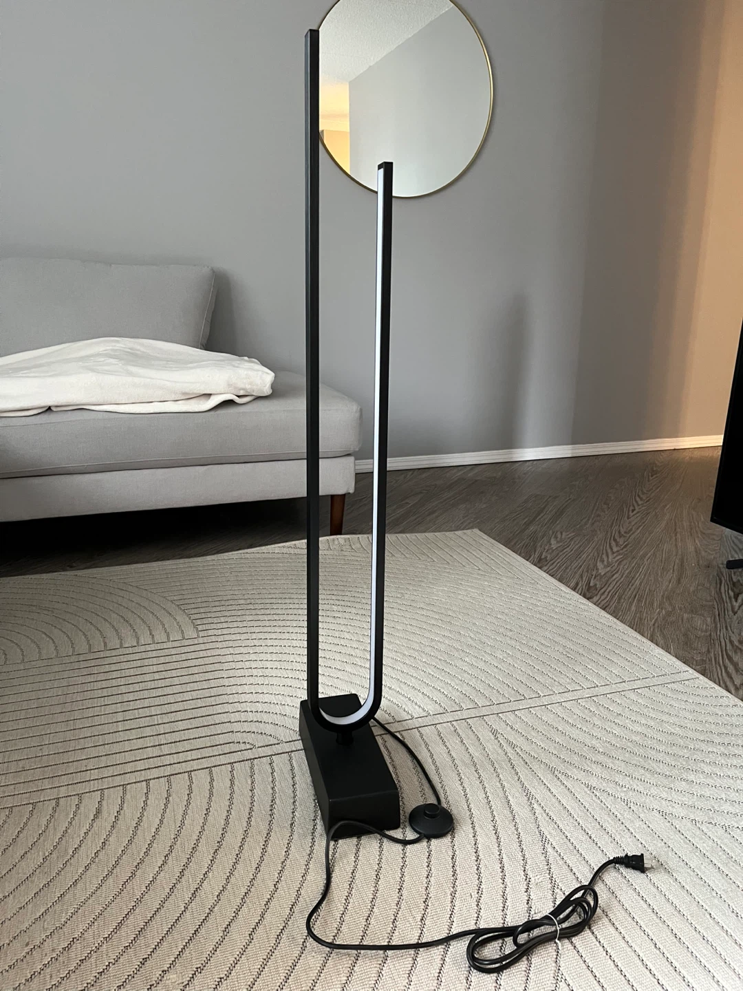LED Floor Lamp – Black - photo 4
