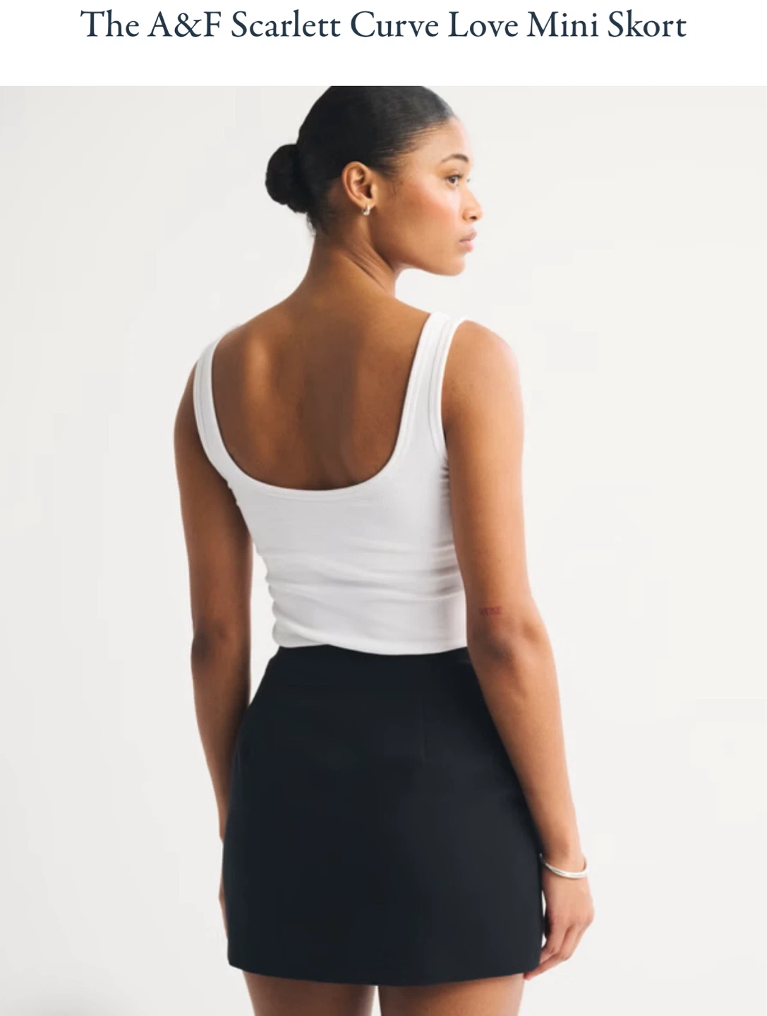 Abercrombie A&F Scarlett Mini Skort (Curve Love) - photo 2