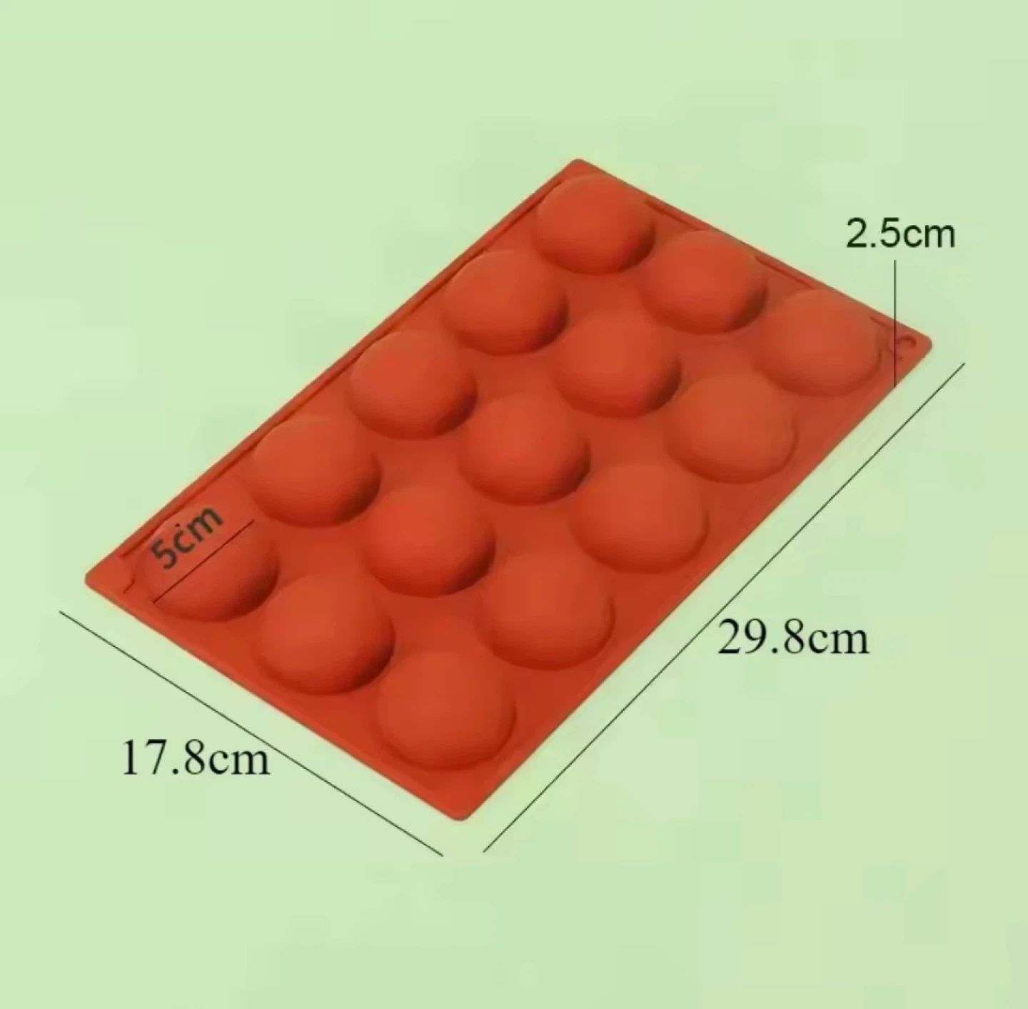 Set of 3 Silicone Molds for Baking - photo 3