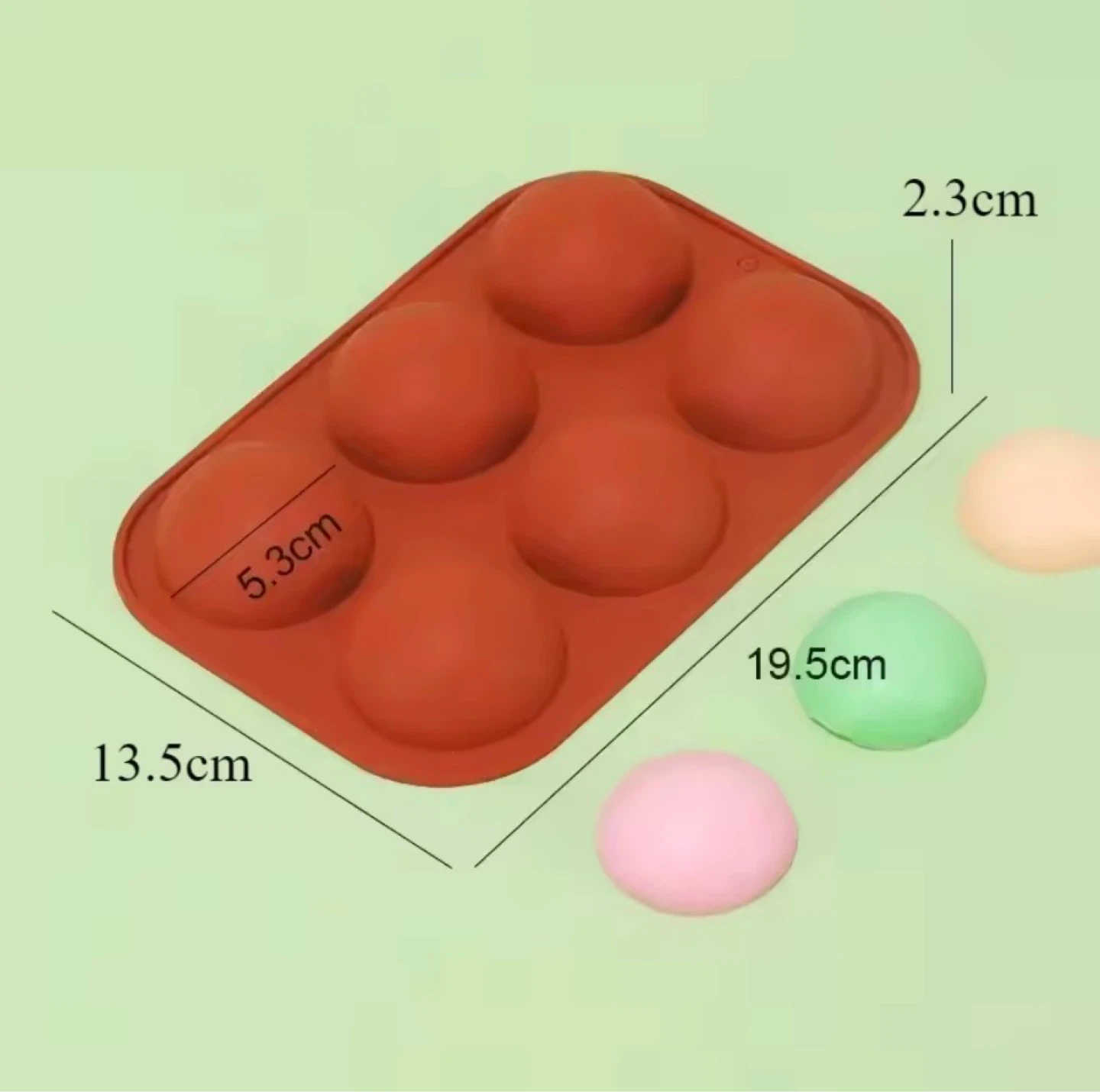 Set of 3 Silicone Molds for Baking - photo 5