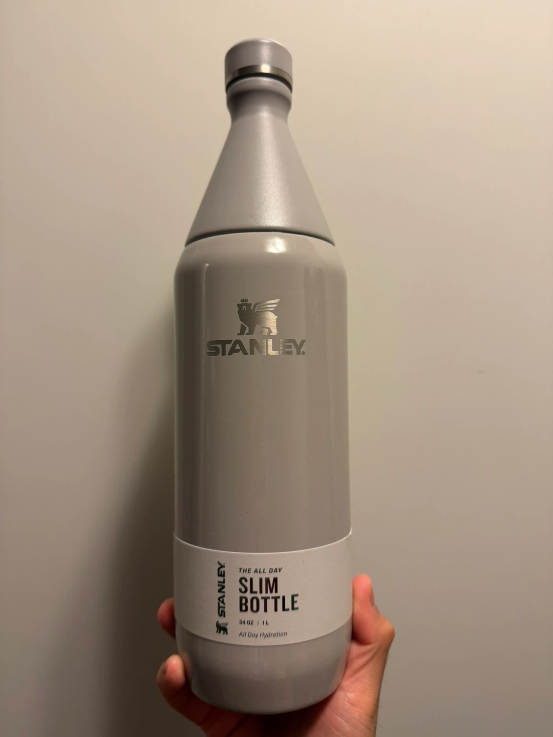 Stanley The All Day Slim Bottle - Ash Grey - 34oz / 1L