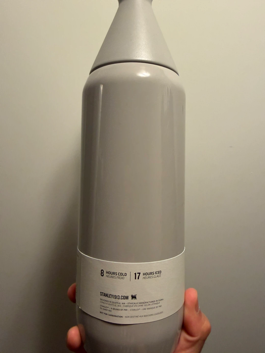 Stanley The All Day Slim Bottle - Ash Grey - 34oz / 1L - photo 2