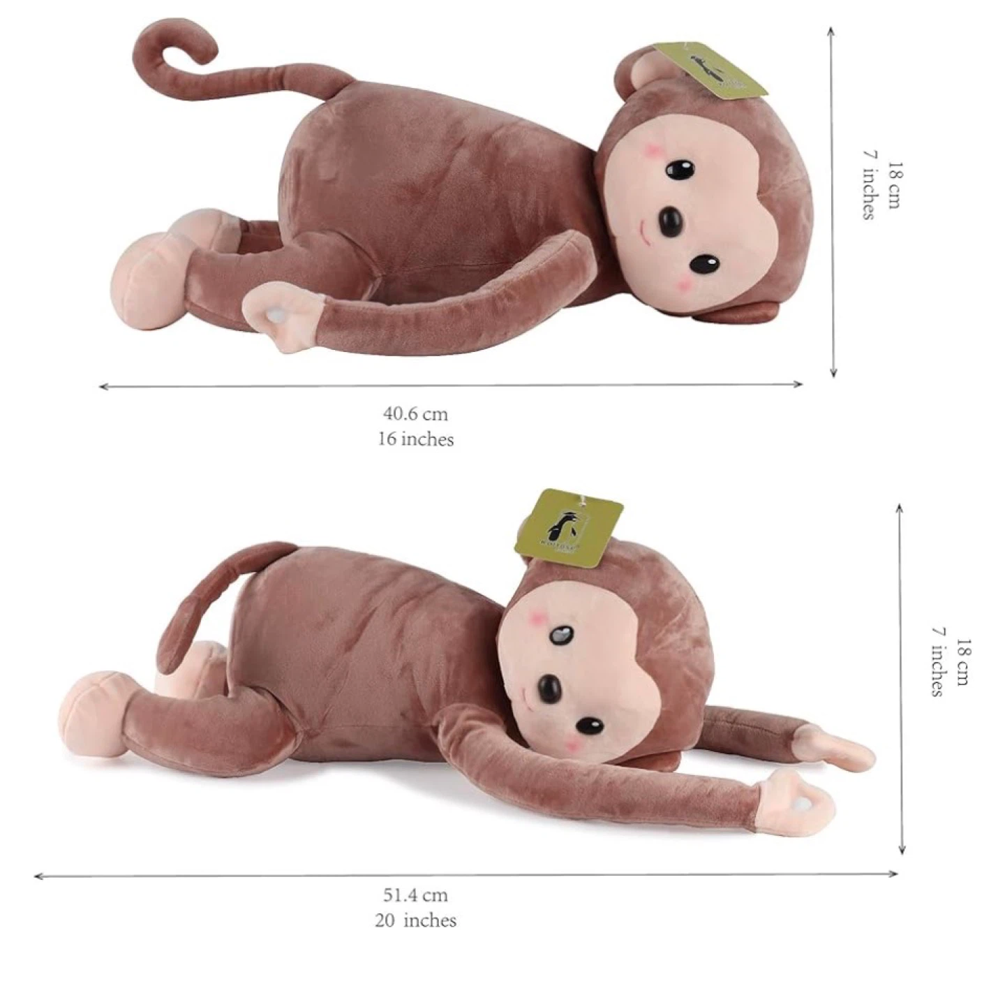 Plush Monkey Toy - photo 2