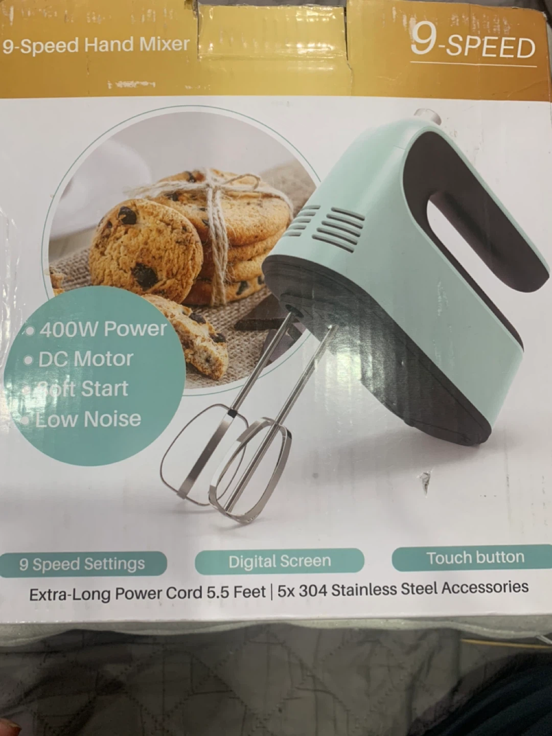 CBQ Hand Mixer HM-R008 - photo 5