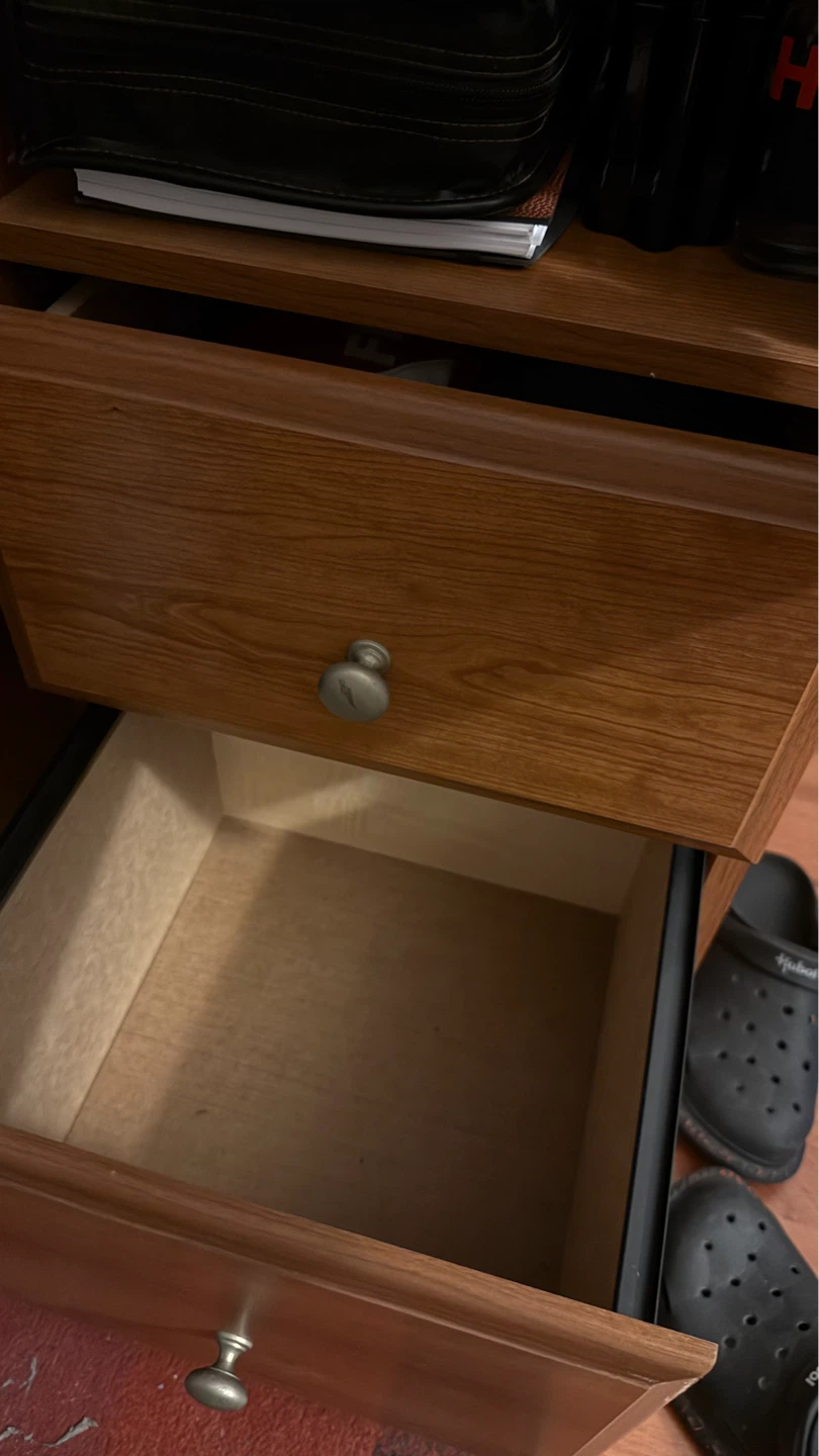 Wooden Wardrobe with Drawers - photo 4
