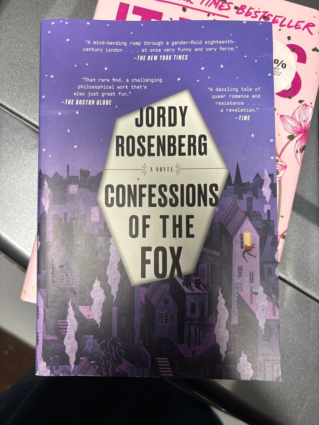 Confessions of the Fox by Jordy Rosenberg Novel