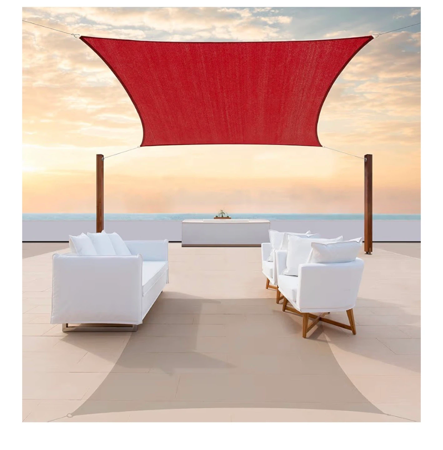 Sun Shade Sail Square 95% UV Blockage