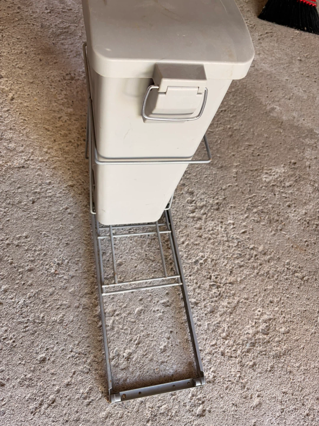 Adjustable Trash Can Pull Out - Under Cabinet Trash Can Drawer - photo 2
