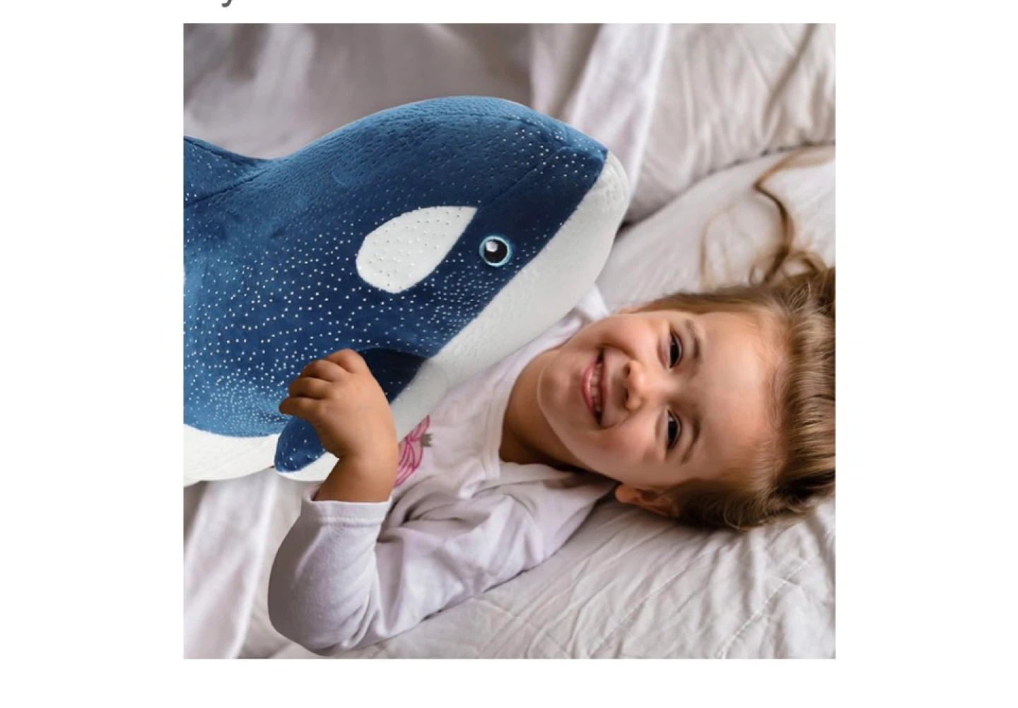 Blue Orca Killer Whale Plush Toy - photo 4