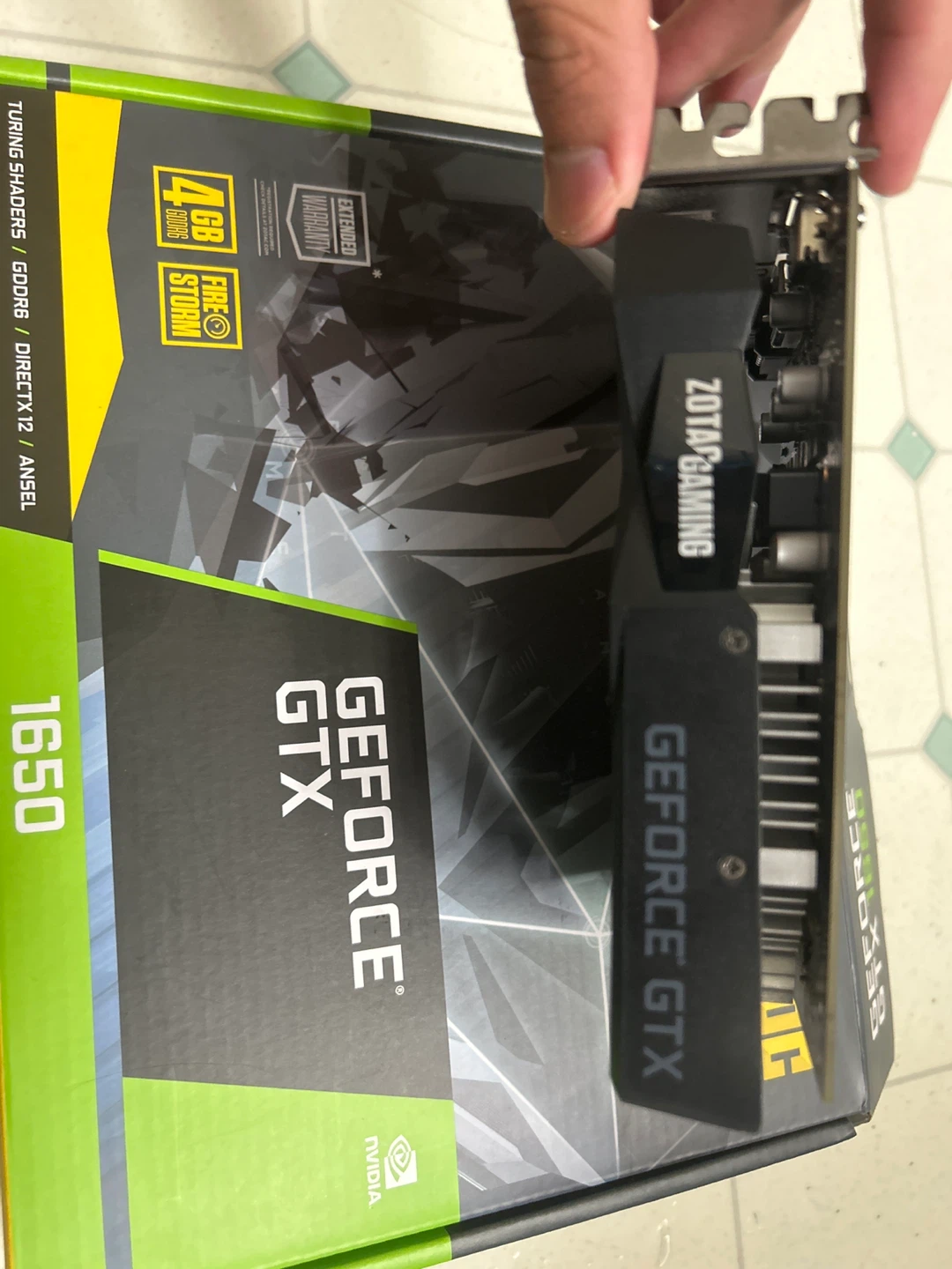 Zotac GAMING GeForce GTX 1650 4GB GDDR5 Graphics Card - photo 2