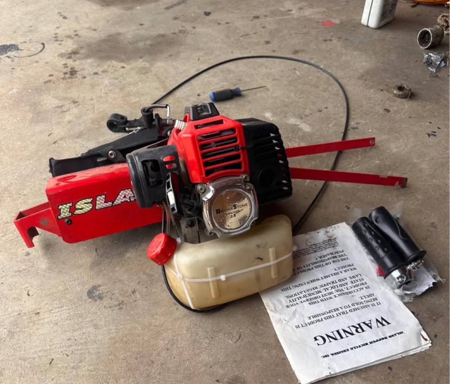 Island Hopper Bicycle converter Engine