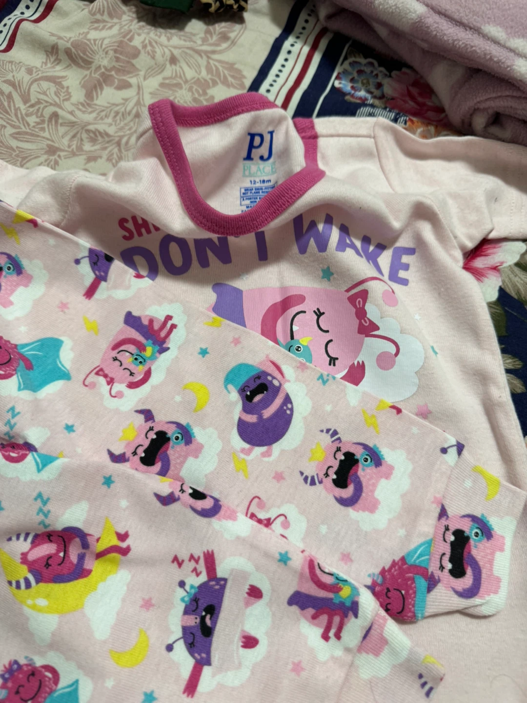 PJ Place Baby Girl's Pajamas 12-18 Months - photo 4