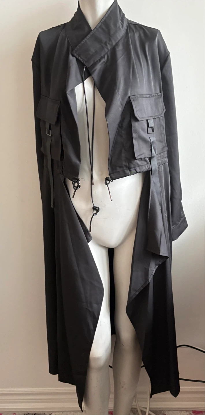 Black Duster Jacket NWT - photo 3