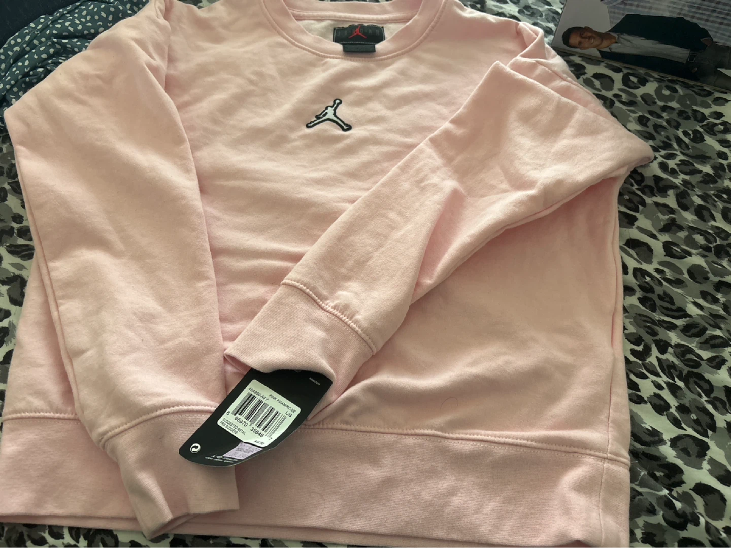 Jordan Pink Crewneck Sweatshirt