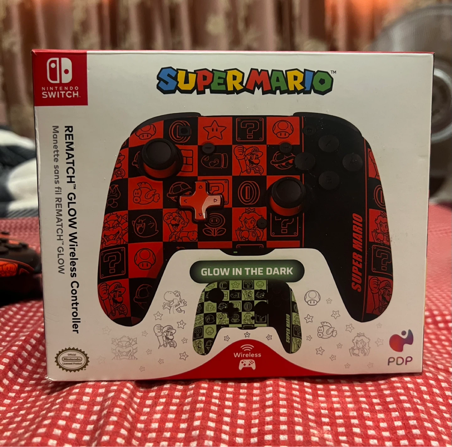 PDP REMATCH GLOW Wireless Controller - Super Mario - photo 2