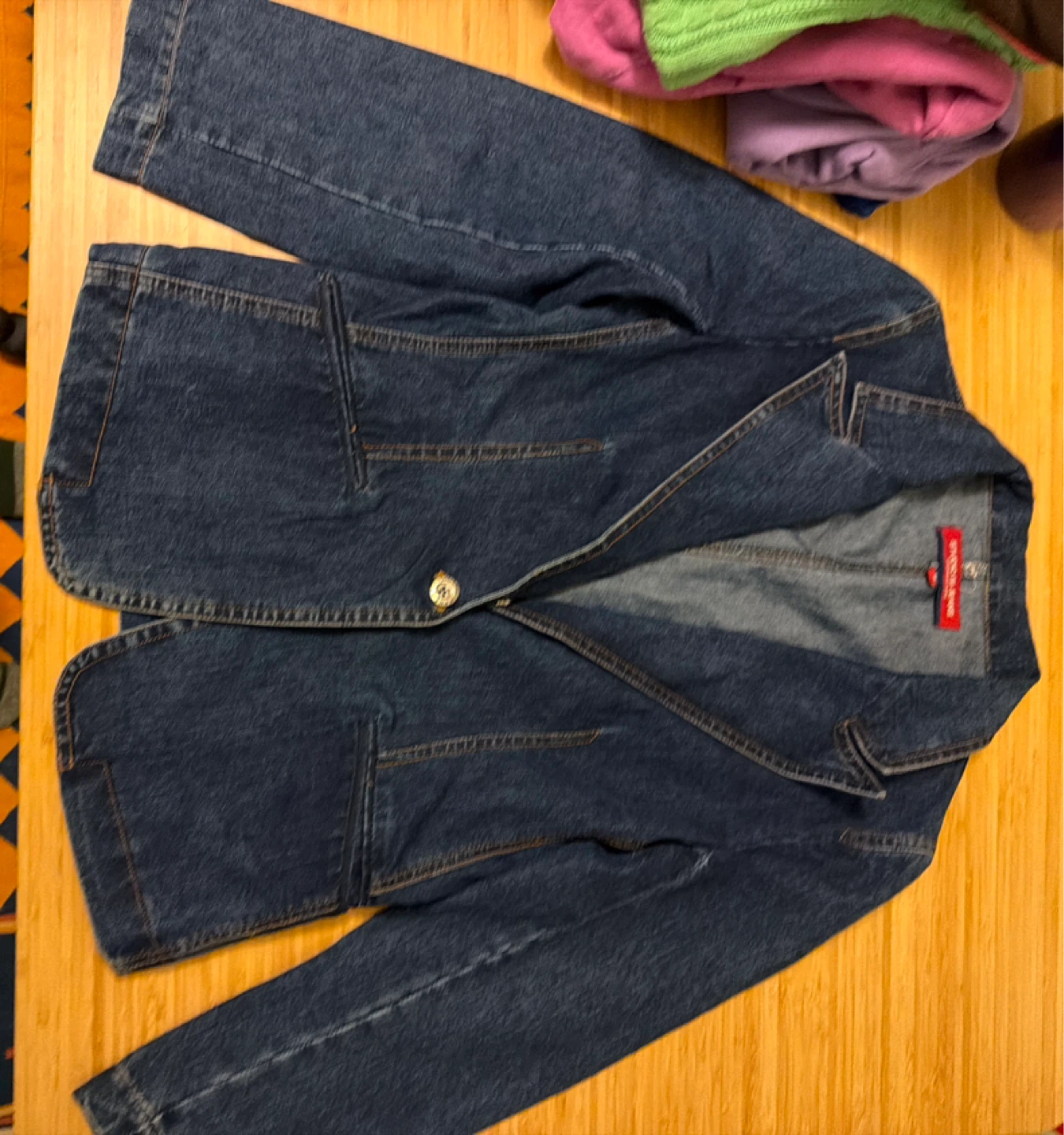 Denim Blazer Jacket