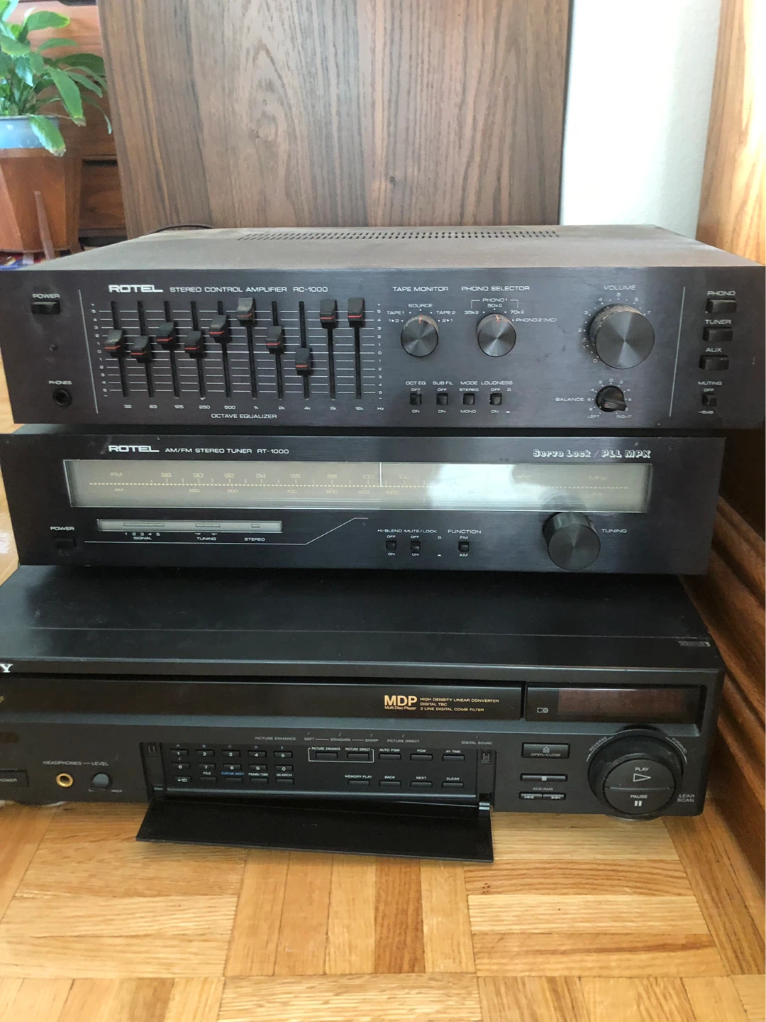 Rotel Stereo Control Amplifier & AM/FM Tuner - photo 3
