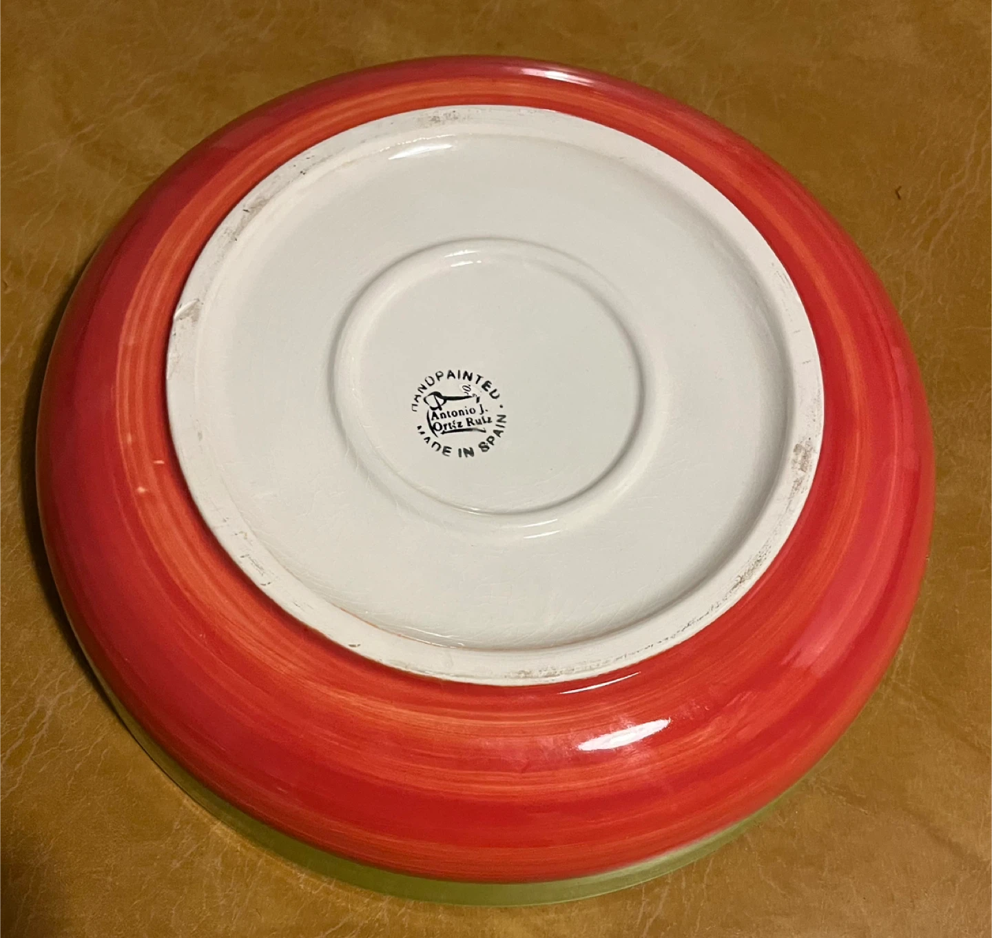 Antonio J. Ortiz Ruiz Handpainted Bowl - photo 4