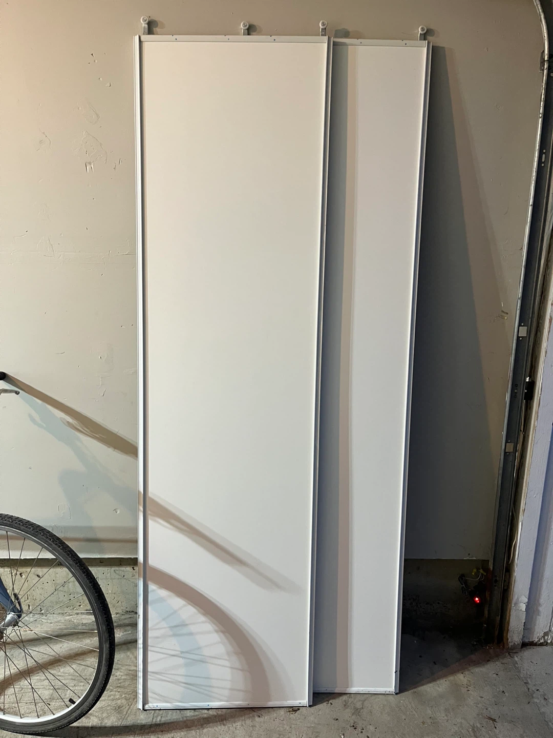 White Sliding Closet Doors
