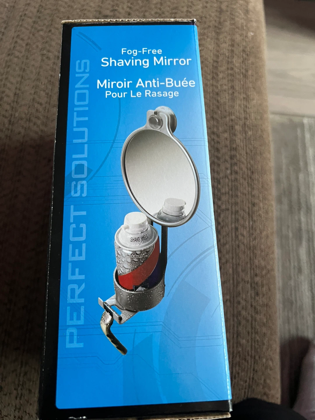 Perfect Solutions Fog-Free Shower Shaving Mirror Razor Holder - photo 2