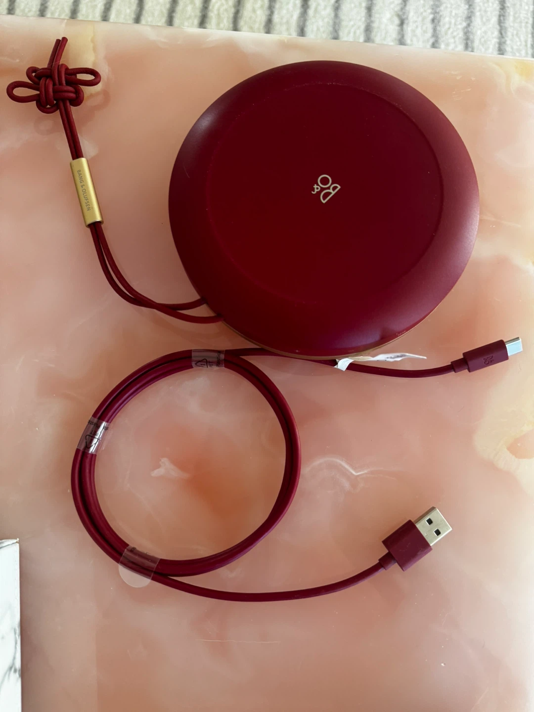 Bang & Olufsen Beosound A1 2nd Gen – Rare Holt Renfrew Red