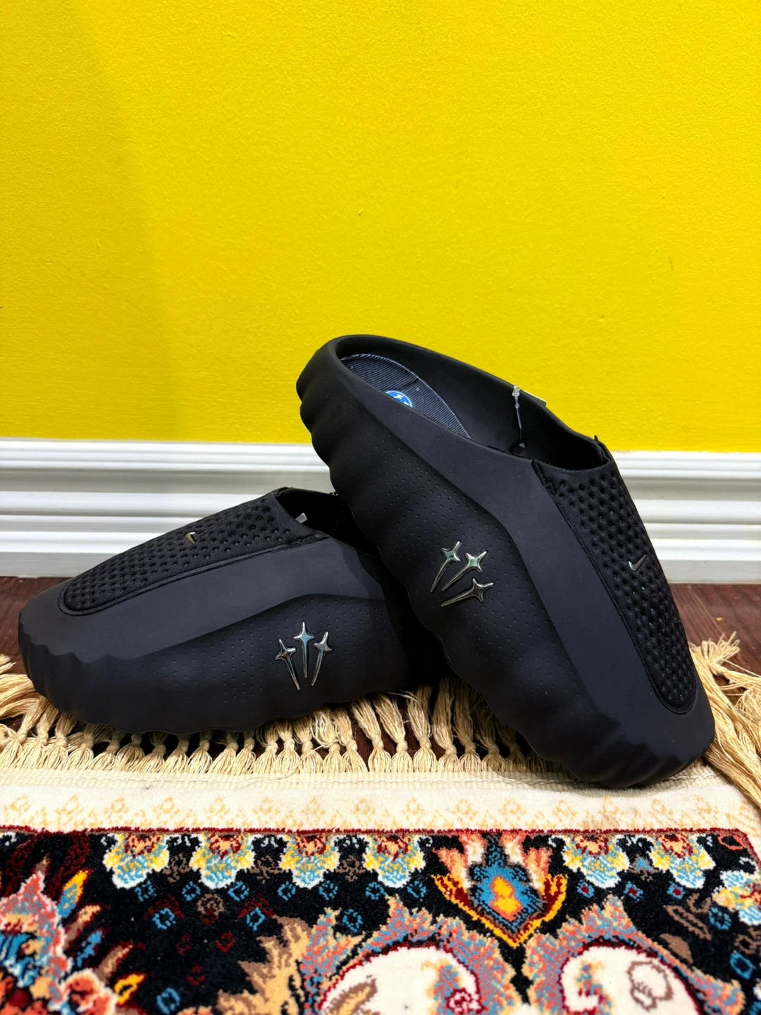 Nike MMW 002 Black Clogs Size 11 - photo 2