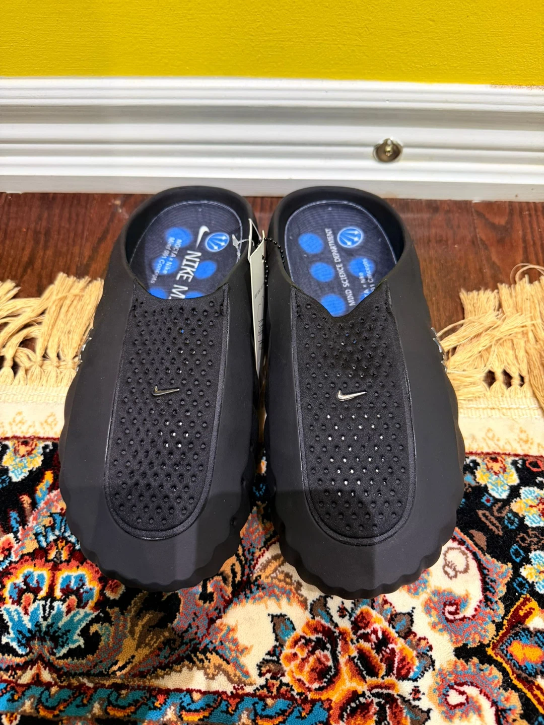 Nike MMW 002 Black Clogs Size 11 - photo 3