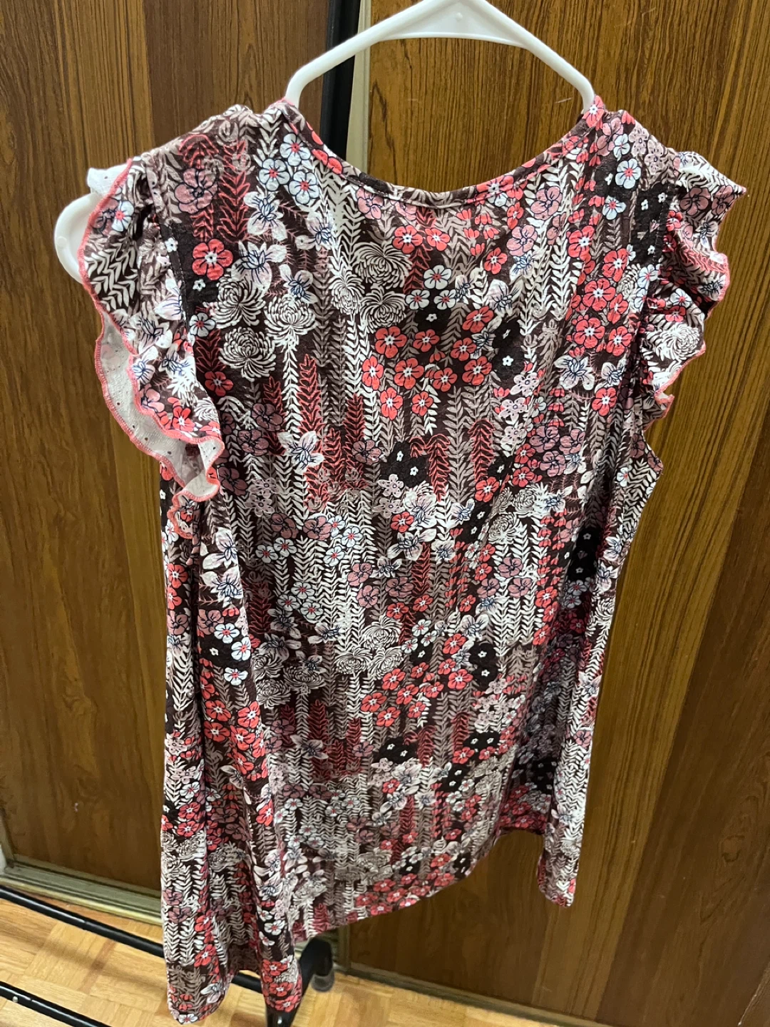 Women's Smocked Floral Top - photo 2