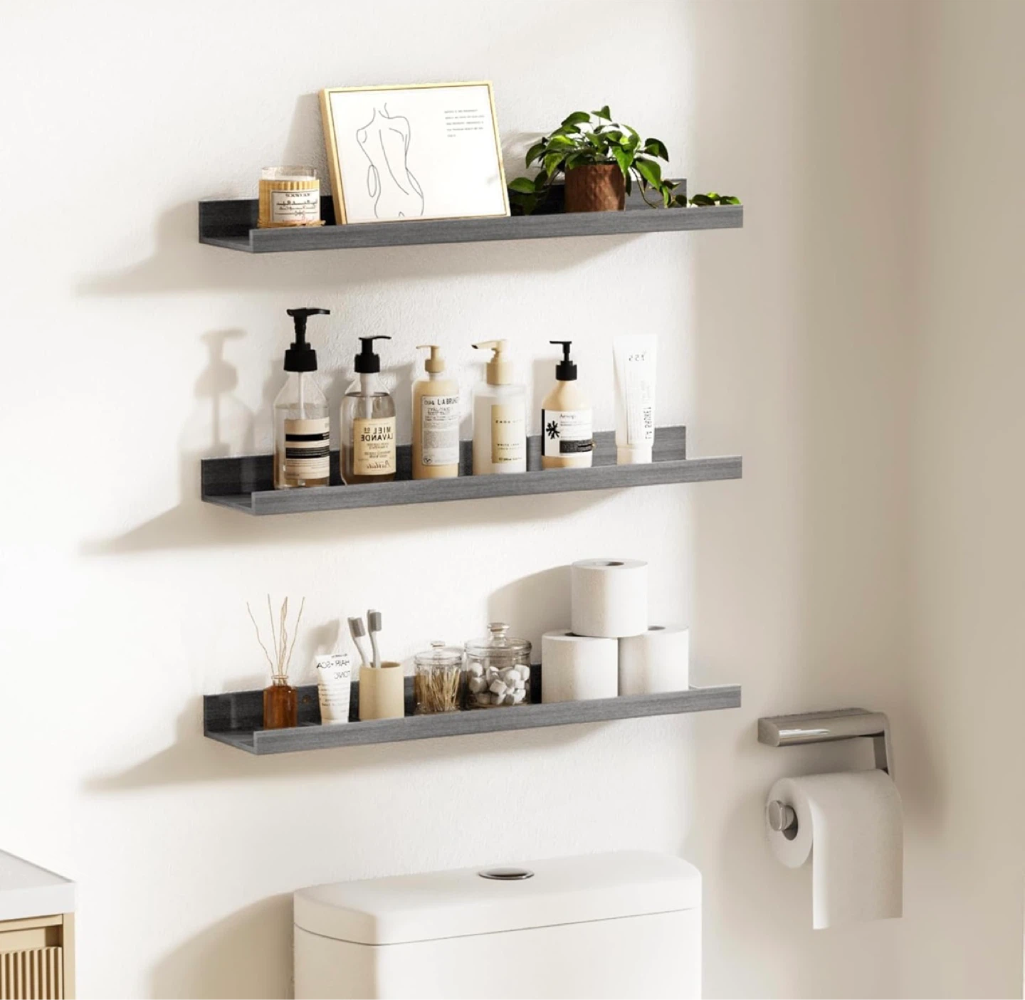 Set of 6 Floating Shelves - photo 4