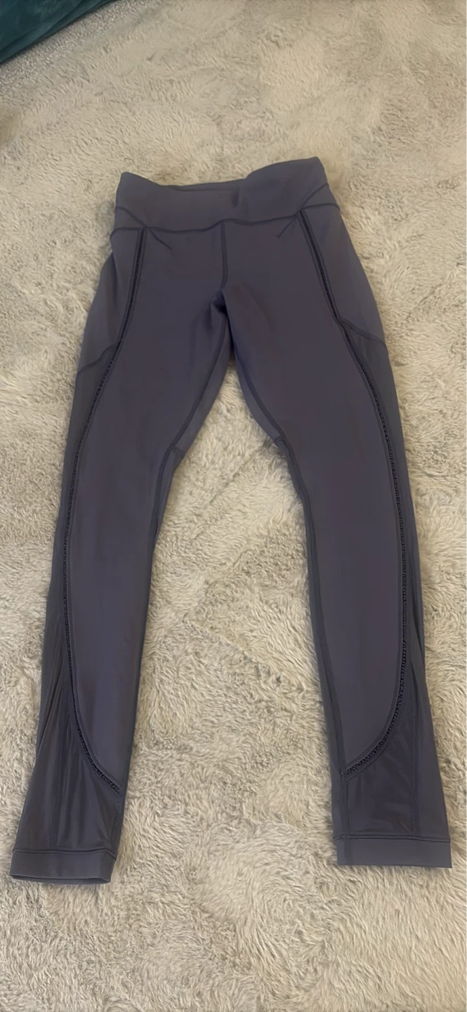 Lululemon Grey Leggings - Size 8