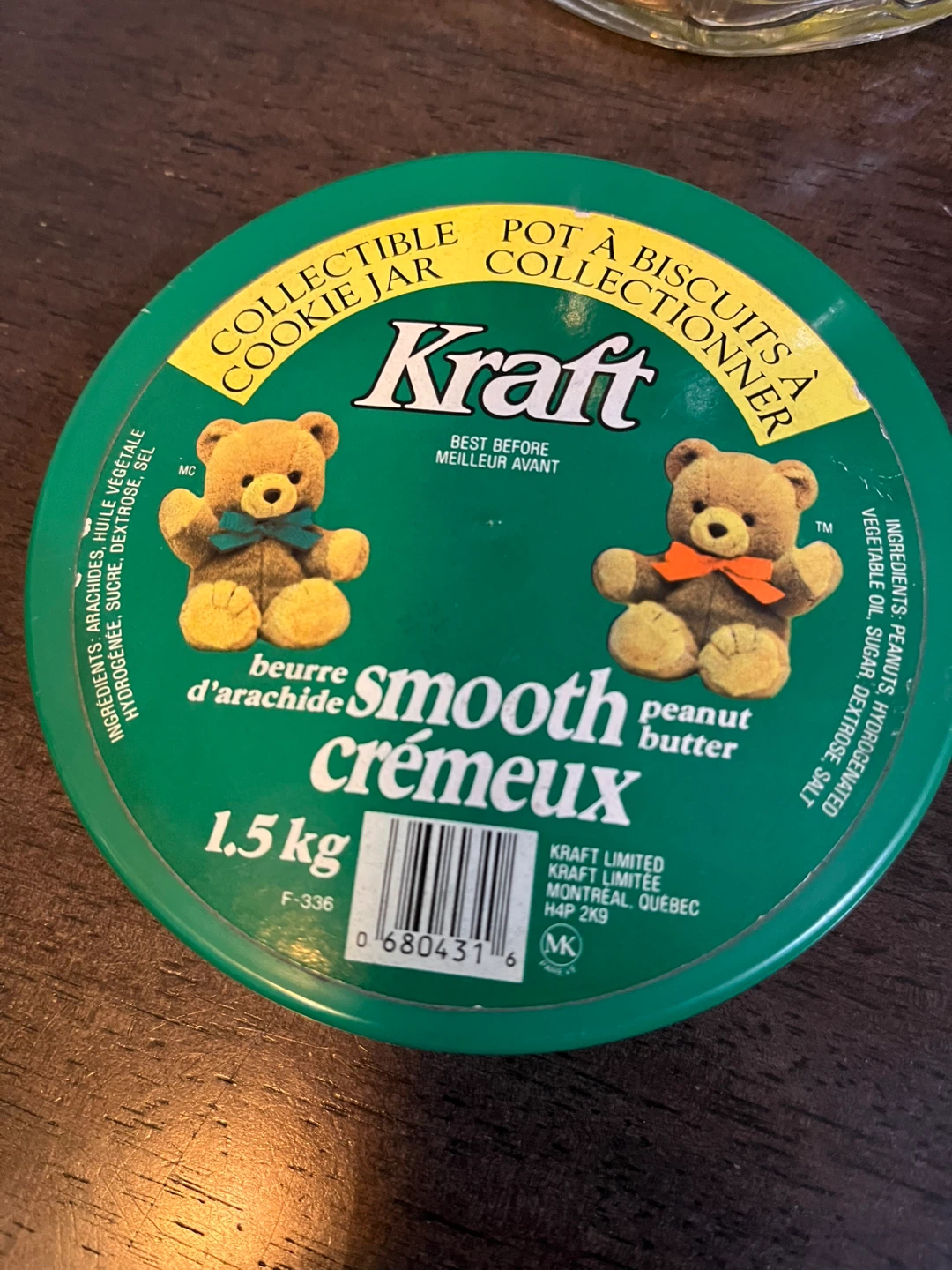 Vintage Kraft Peanut Butter Collectible Cookie Jar - photo 4