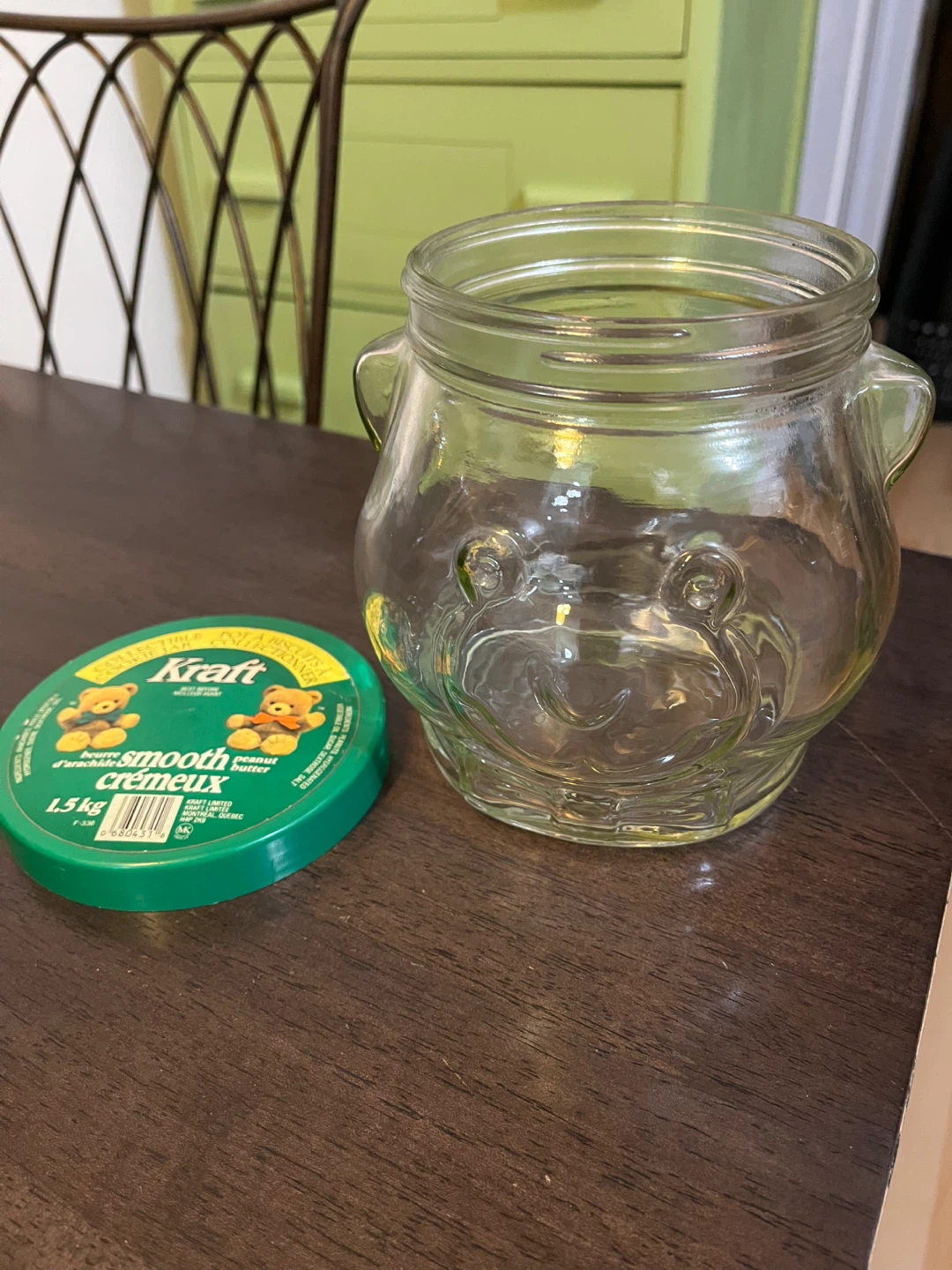 Vintage Kraft Peanut Butter Collectible Cookie Jar - photo 3
