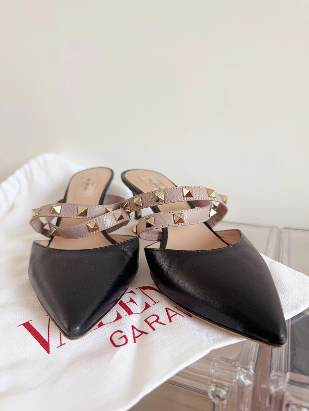 Valentino Garavani Rockstud Mules - Size 37.5 with sole - photo 5