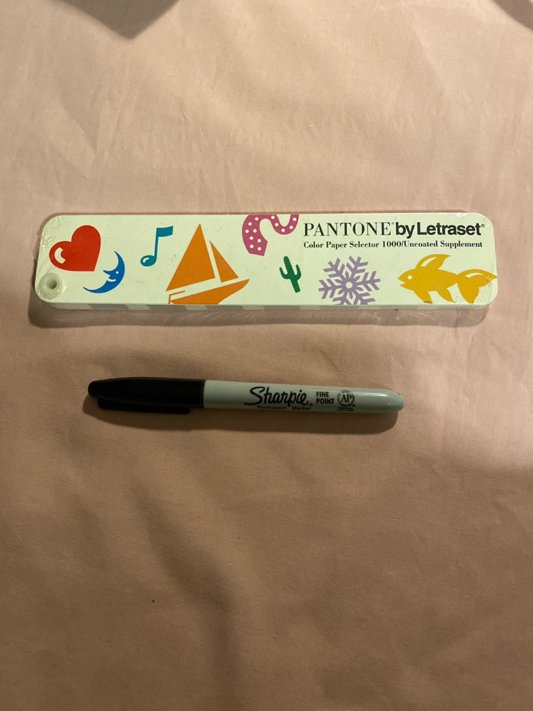Vintage PANTONE by Letraset Color Paper Selector 1000 Supplement