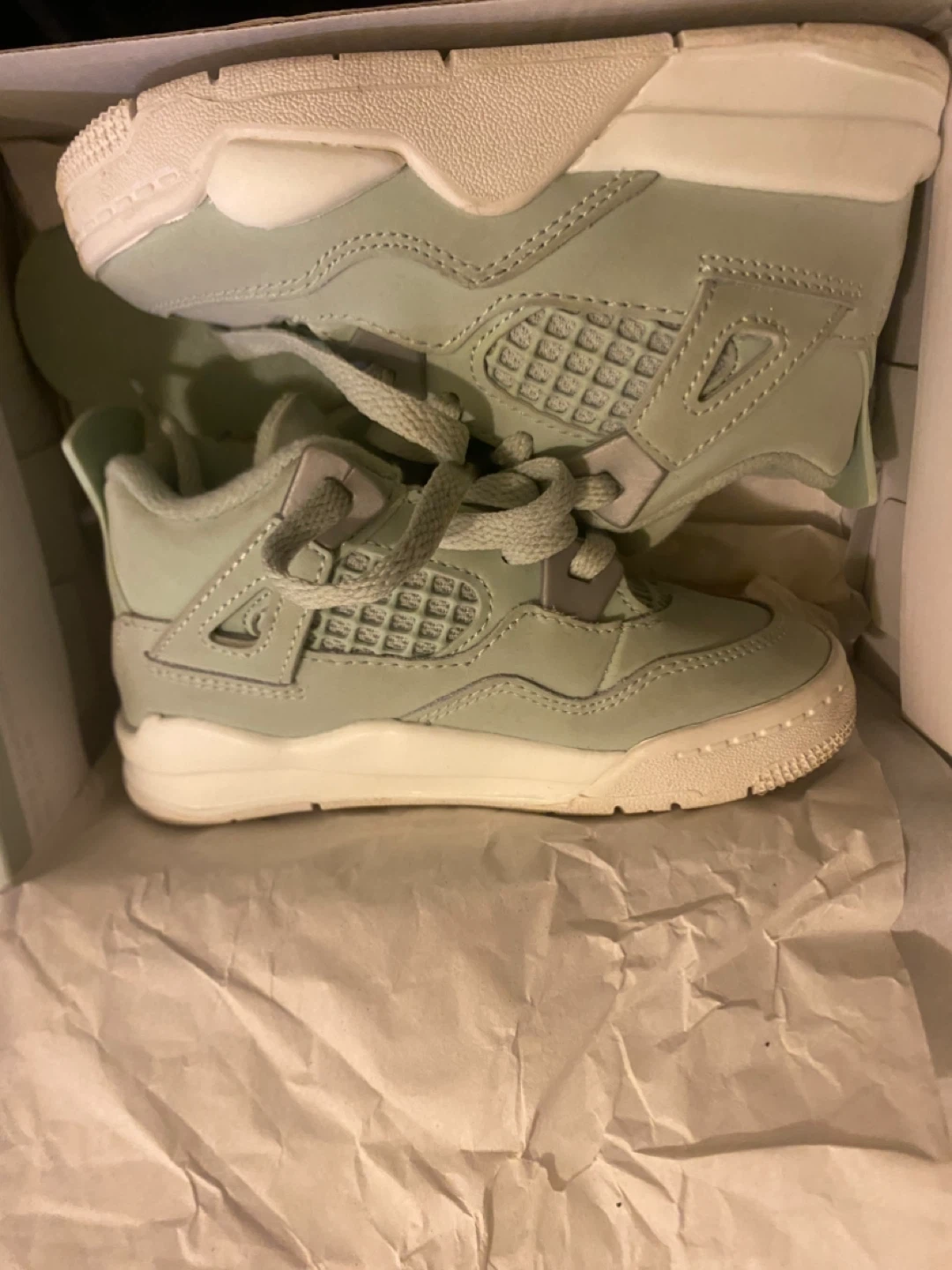 Air Jordan 4 Retro (TD) 'Seafoam'